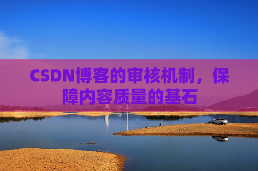 CSDN博客的审核机制，保障内容质量的基石