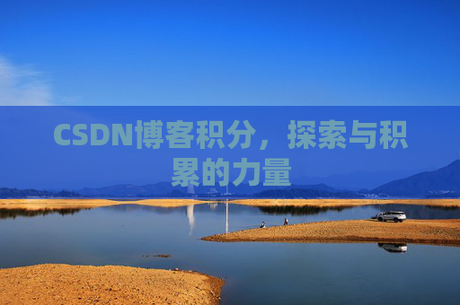 CSDN博客积分，探索与积累的力量